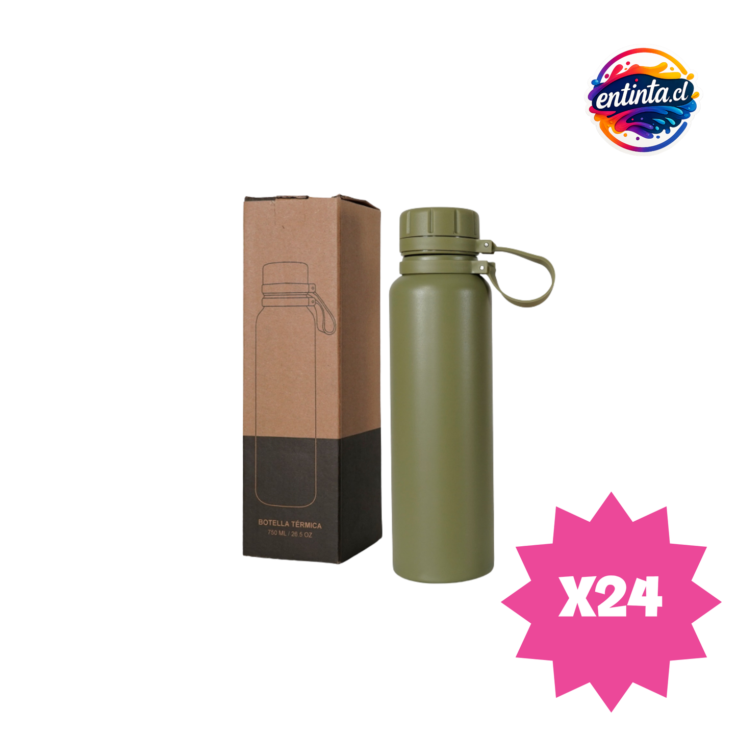 Botella Térmica Colmer 750 ml con Infusor