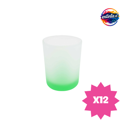 Vaso 11 OZ Personalizado Empavonado de Color