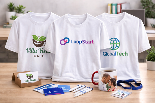 Polera personaliza Logo Frontal