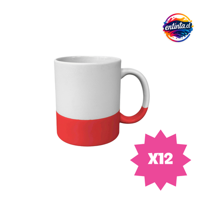 Tazón Personalizado 11 oz con Base de Color – SG