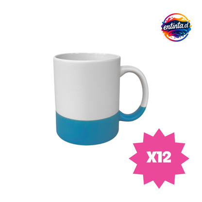 Tazón Personalizado 11 oz con Base de Color – SG