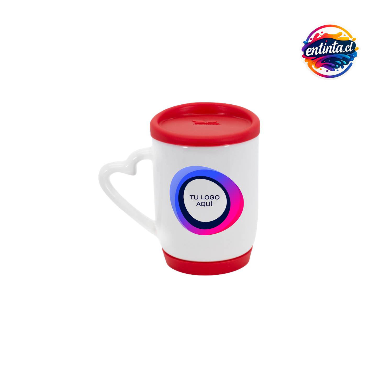 Tazón Personalizado con Tapa y Base Silicona 12 oz