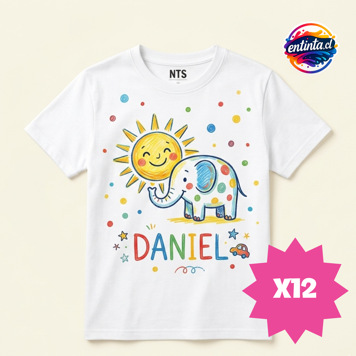 Polera Personalizada Premium Infantil