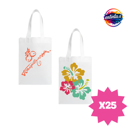 Bolsa Personalizada con Fuelle 38x45