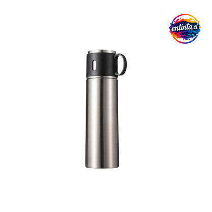 Termo BS Premium Acero Inoxidable + Taza 500 ml