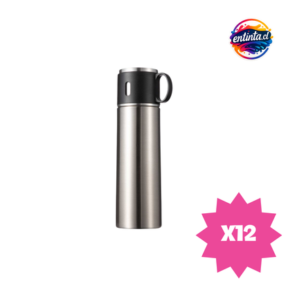 Termo BS Premium Acero Inoxidable + Taza 500 ml