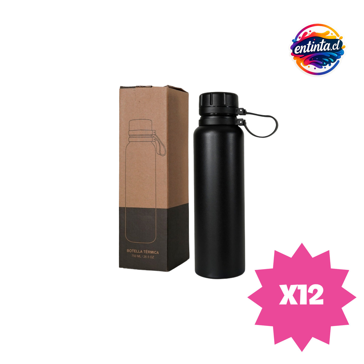 Botella Térmica Colmer 750 ml con Infusor