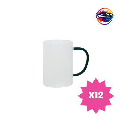 Tazón Empavonado con Mango de Color 10 oz