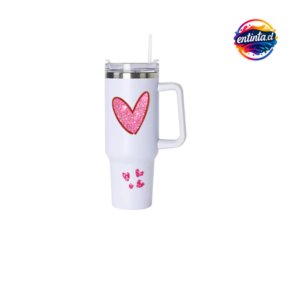 Termo Tumbler Con Bombilla Personalizado 1,2L