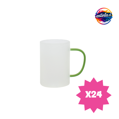 Tazón Empavonado con Mango de Color 10 oz