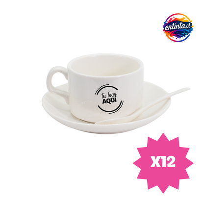 Taza de Café con Platillo