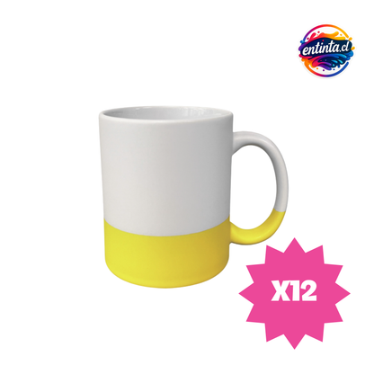 Tazón Personalizado 11 oz con Base de Color – SG
